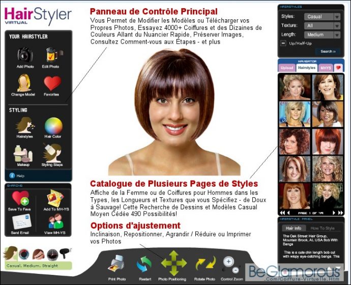 Simulateur De Coiffure Gratuit En Ligne - Salon Making Of